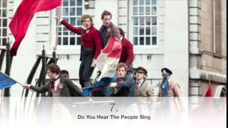 Top 10 Les Miserables Songs [upl. by Hedaza224]