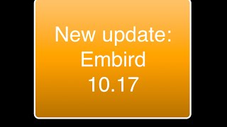 EMBIRD QUICK TIP Newest Update  adding Knockdown stitches [upl. by Ellard172]