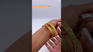 Silver designer beautiful gold plated kada 🌸😍 with 70 discount shorts viral youtubeshorts [upl. by Troy]