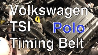 StepbyStep Tutorial Changing the Timing Belt on a VW Polo TSI 10 amp 12 [upl. by Arquit341]