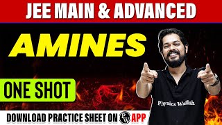 AMINES in 1 Shot  All Concepts Tricks amp PYQs Covered  JEE Main amp Advanced [upl. by Ahcorb]