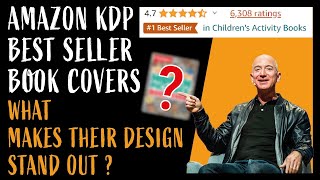 Amazon KDP Professional Book Cover Design  What Makes Their Design Stand Out [upl. by Ahsinev]