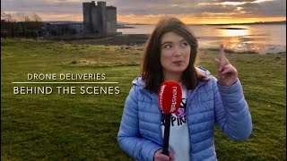 WATCH  How an Irish Drone company deliver your takeaways  is this the future of delivery service [upl. by Karil]