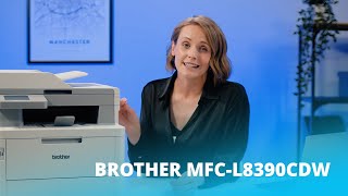 Brother MFCL8390CDW A4 Colour Multifunction LED Laser Printer [upl. by Alleiram]