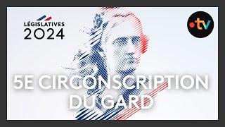 Débats législatives 2024 en LanguedocRoussillon  5ème circonscription du Gard [upl. by Natty88]