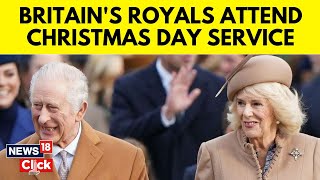 Christmas Eve 2023  Royals attend Christmas Day Service at Sandringham  Christmas In UK  N18V [upl. by Watanabe]