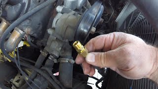 How to use compression fittings EMERGENCY TRANSMISSION LINE REPAIR FOR CHEAP [upl. by Mazel922]