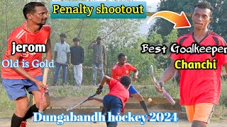 PENALTY SHOOTOUT🔥🔥 Tempu stand vs Junei  Dungabandh Hockey 2024jksports0416 [upl. by Dorolice75]