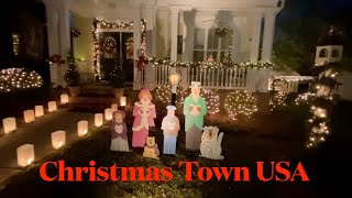 Christmas Town USA 2021  McAdenville NC  USA  Christmas Lights [upl. by Eceinart110]