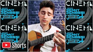 CINEMA  Benny Benassi Gary Go  Acoustic Guitar Cover fingerstyle Shorts [upl. by Ettenotna]