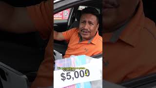 Rich man tests the most honest taxi driver and rewards him with a bunch of bills 😭 we cried [upl. by Ennailuj]