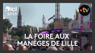 La foire aux manèges de Lille une véritable institution [upl. by Queenie]