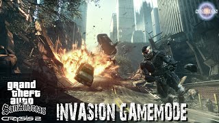 GTASA Crysis  Alien Invasion Gamemode 20240914 [upl. by Melony]