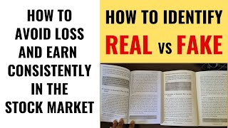 Original Vs Fake How to Avoid Loss amp Earn Consistently in the Stock Market  Prasenjit Paul English [upl. by Harbison173]