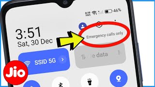 Emergency Calls Only Jio Sim Card Problem  Jio Sim Showing Emergency Calls Only [upl. by Zanas509]