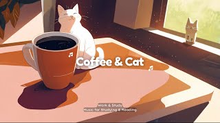 Coffee amp Cat Mornings ☕🐱 Lofi Beats for a Cozy Start [upl. by Niwre540]