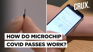 Microchip Implants As Covid Passes New Tech Revealed As AntiVaccine Protests Rage In Europe  CRUX [upl. by Atiugram]