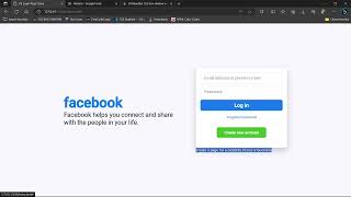 Facebook Login Page  HTML amp CSS [upl. by Maya273]