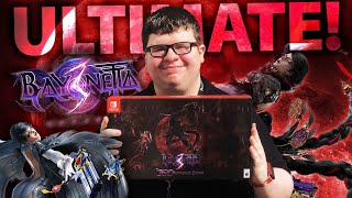 The ULTIMATE Bayonetta 3 Trinity Masquerade Edition Unboxing [upl. by Tertius]