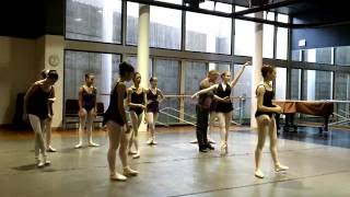 Marc Spielberger Teaching Sample Advanced Ballet [upl. by Tessa245]