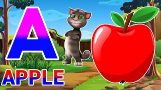 Phonics Song 2 with TWO Words in 3D  A For Airplane  ABC Alphabet Songs with Sounds for Children [upl. by Emiaj610]