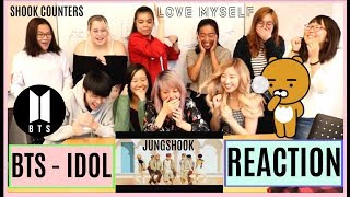 REACTION BTS 방탄소년단  IDOL  We Are JUNGSHOOK  Shook Counter  LOUD BANGTAN Fans React [upl. by Nabal]