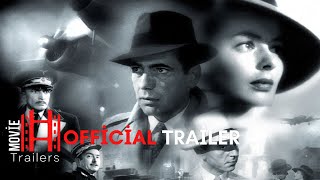 Casablanca 1942 Trailer  Humphrey Bogart Ingrid Bergman Paul Henreid Movie [upl. by Eardna]