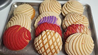 Conchas Pan Dulce casero [upl. by Tan]