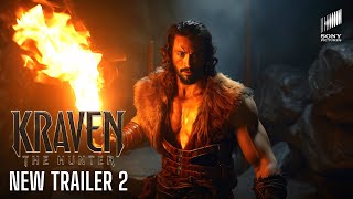 KRAVEN THE HUNTER – New Trailer 2 2024 Aaron Taylor Johnson  Sony Pictures HD [upl. by Neelrak805]