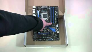 YouTube  MSI P67A G45 Motherboard Unboxing amp OverviewwwwMyTutorialBookcom0089flv [upl. by Nawyt]