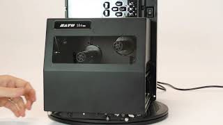 SATO S84ex amp S86ex  Adjusting the Printhead LeftRight Pressure Balance Setting [upl. by Law]