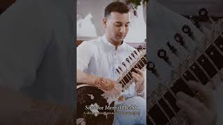 Sitar for mental health peace by rishab sitar music trend shorts [upl. by Schechinger]