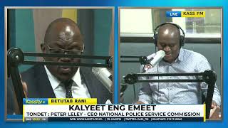 KASS LENEE EMET PETER LELEY CEO NATIONAL POLICE SERVICE COMMISSION —PART 3 [upl. by Abil575]