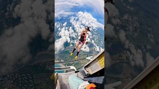 Watch till the end📸🥰🛩️ viral youtubeshorts skydiving adventure zipline trending bunjeejumping [upl. by Kelly]