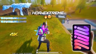 iPad Mini 6 HDREXTREME 🔥 BEST iPAD For PUBG Mobile 😍 LIVIK Gameplay [upl. by Valenta141]