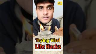 Trying Viral Life Hacks  Abhijeet Shekhawat  shorts [upl. by Hobard]