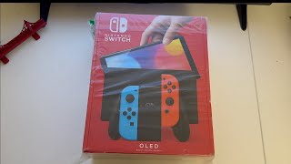 Nintendo Switch OLED Unboxing  2024 [upl. by Dercy]