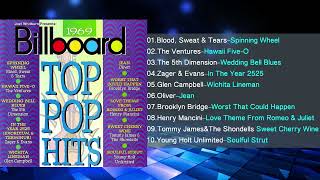 Billboard Top Pop Hits 1969🎵 Blood Sweat And TearsThe VenturesThe 5th DimensionHenry Mancini [upl. by Eeroc]