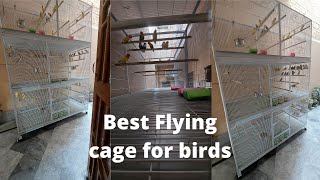 Flying Cage  Best Flying cage for birds in summer  Flight cage for birds  Flight cage Measurement [upl. by Nas]