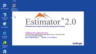 Starting Estimator 20 How To Use Estimator 20Estimate of a BuildingEstimator 20 Lesson1 [upl. by Natale]