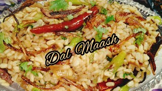 Mash Dal Recipe Lacknow Style  Easy And Healthy Breakfast Recipe  Mash Dal Fry Recipe [upl. by Eissel822]