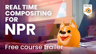 Blender Compositing for NPR  Free course trailer [upl. by Isaiah827]