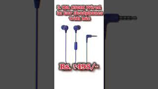 Top 5 Earphones under Budget ₹500 earphone earpods tech technical technology ytshorts yt [upl. by Nimra]