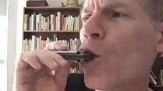 Modern Blues Harmonica  Harlem riff 2 Gussow112 [upl. by Ruiz98]