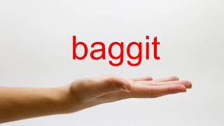 How to Pronounce baggit  American English [upl. by Panta]