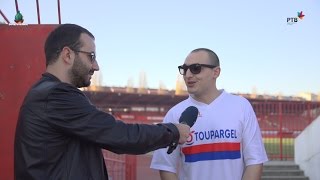 DNEVNJAK  Intervju sa fudbalerom [upl. by Naujit481]