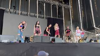 220604 Dreamcatcher 드림캐쳐  Talk amp Tension English ver Primavera Sound full fancam 4K [upl. by Nial759]