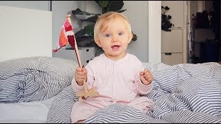 VLOG Lily 1 år  fest minder amp fødsel [upl. by Demmy]