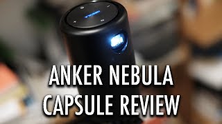 Anker Nebula Capsule Projector Review [upl. by Evadne747]