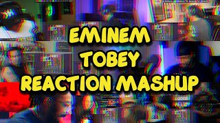 Eminem  Tobey feat Big Sean amp Babytron  UNCUT REACTION MASHUP [upl. by Olnek]